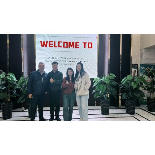 Gran capacidad de producción mostrada durante la visita a la fábrica para clientes rumanos