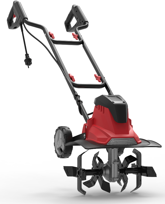 16 inch corded tiller