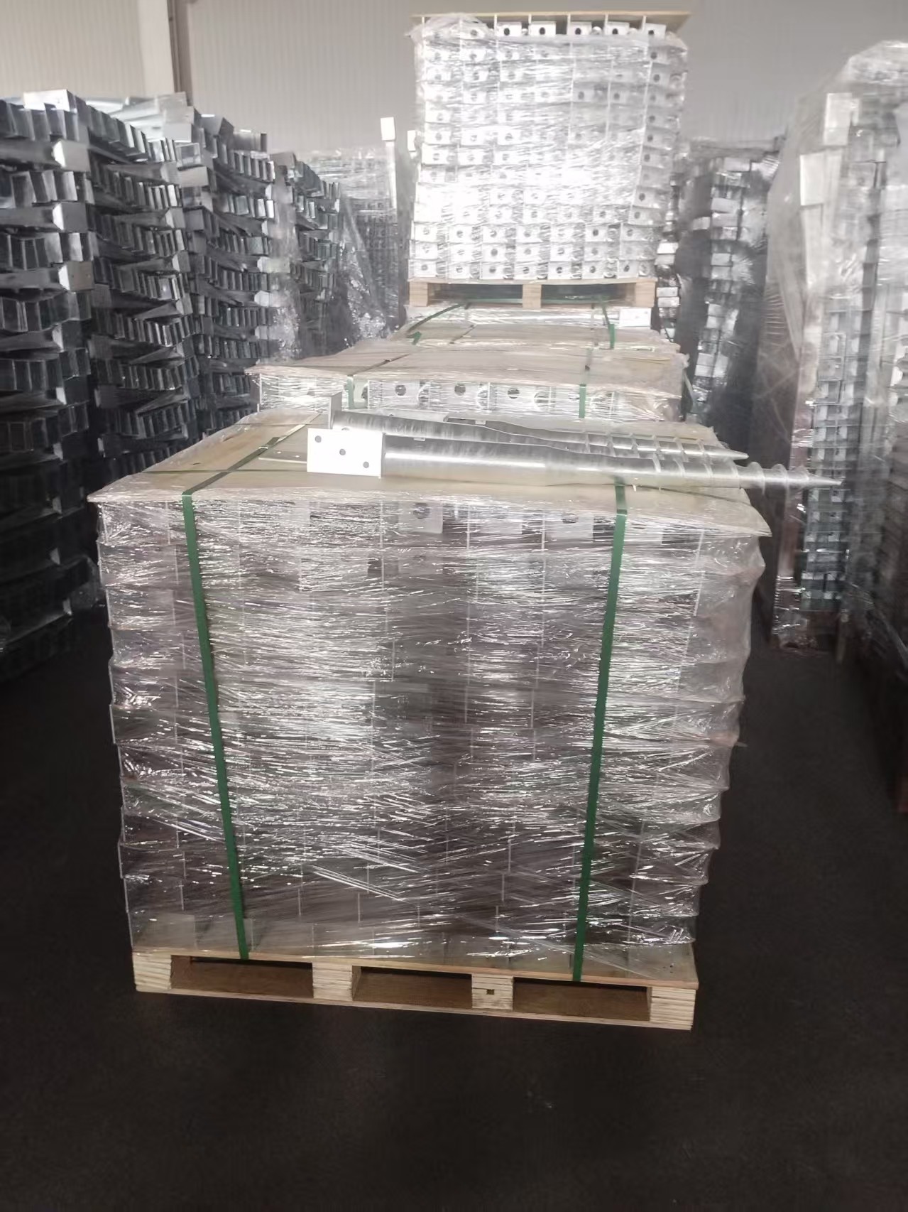 Factory Inspection Completed for Ground Screw Production