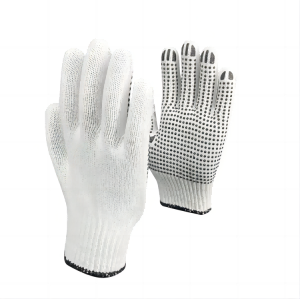 Custom Dotted/Dots Glove Working Cotton Gloves