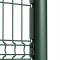 Metal Fence Mesh Clamp Type/ Self-Lock Pedestrian Fence Metal Fence with Arc Fence Top Design