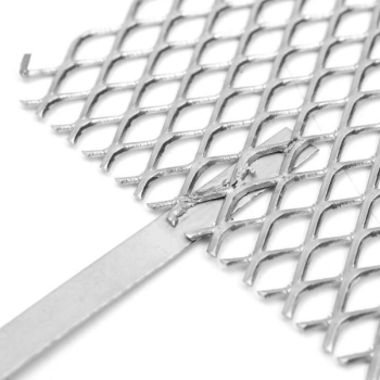 Durable Diamond Aluminum Sheet Expanded Metal Galvanized Wire Mesh