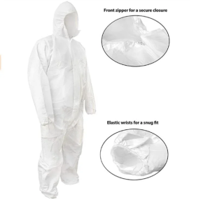 PPE-Plus White Color PP+ PE Material Protective Clothing