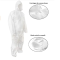 PPE-Plus White Color PP+ PE Material Protective Clothing