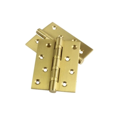 Steel Zinc / Brass/ Nickel Plated Furniture Door Hinge