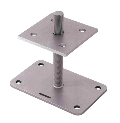 HDG Adjustable 2 Steps Post Feet Post Anchor Base