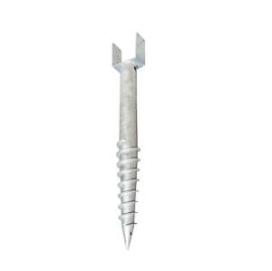 Fabricante de anclajes para postes con tornillos en forma de U de acero galvanizado