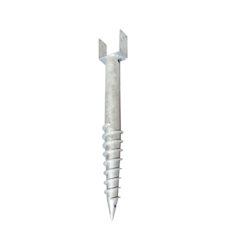 Galvanized Steel U-Model Screw in Post Anchor Manufacturer