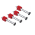 Drive Pin Shooting Nail with Red Plastic Used for Actuated Fastening Tool