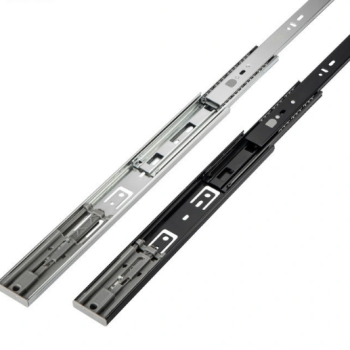 3 Section Hidden Undermount Slider Soft Close Telescopic Channel Slim Drawer Slide Rail