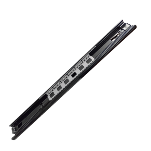 3 Section Hidden Undermount Slider Soft Close Telescopic Channel Slim Drawer Slide Rail