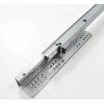 3 Section Hidden Undermount Slider Soft Close Telescopic Channel Slim Drawer Slide Rail