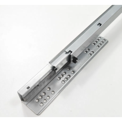 3 Section Hidden Undermount Slider Soft Close Telescopic Channel Slim Drawer Slide Rail