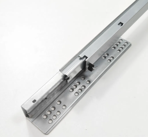 3 Section Hidden Undermount Slider Soft Close Telescopic Channel Slim Drawer Slide Rail