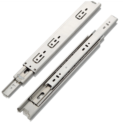 3 Section Hidden Undermount Slider Soft Close Telescopic Channel Slim Drawer Slide Rail