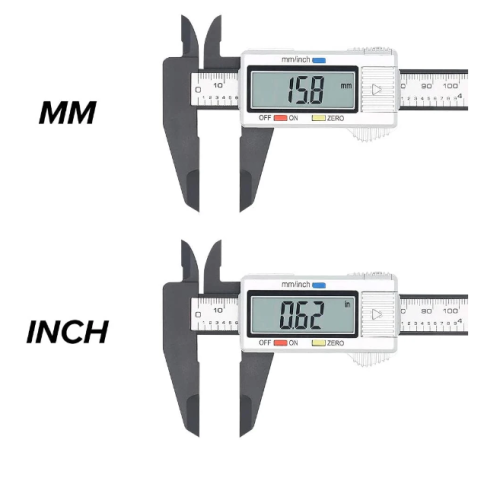 Digital Vernier Caliper Plastic Measuring Tool