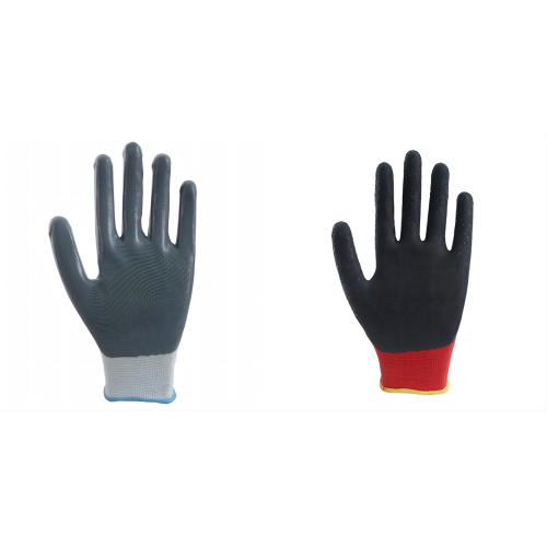 Guantes de seguridad de gran venta: guantes de látex y guantes de nitrilo