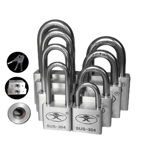 Candados de acero inoxidable al por mayor para exportación