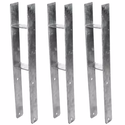 Customized H Type Post Support H Pole Anchor/ H form HDG Pole Anchor Supplier