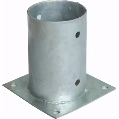 China Customized Metal Post Base/Round Square Post Base Plate/Post Base Brackets Supplier