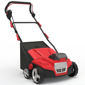 40V 3000RMP Battery Sweeper with a  45L Grass Catcher 380mm Working Width and 5 Optional Working Depth