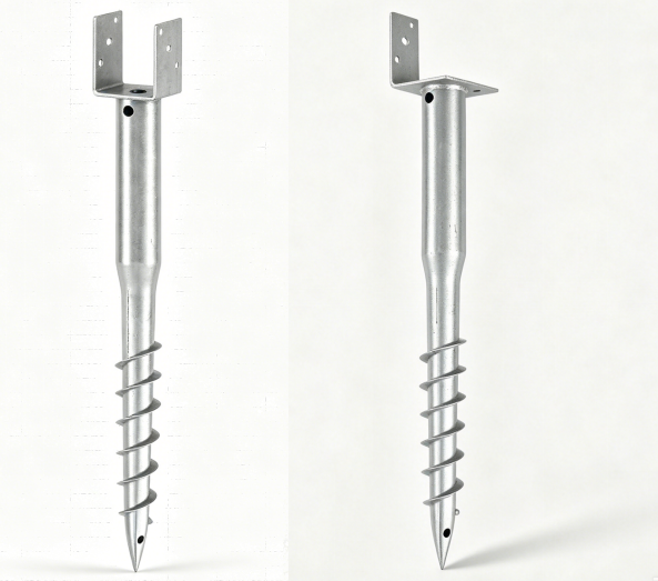 U-Type vs L-Type Spiral Ground Piles