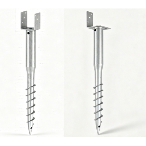 U-Type vs L-Type Spiral Ground Piles