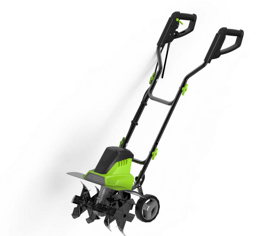 14 inch corded tiller