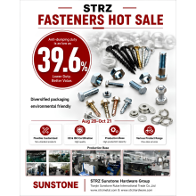 STRZ Fasteners Hot Sale Promotion is Now Ongoing