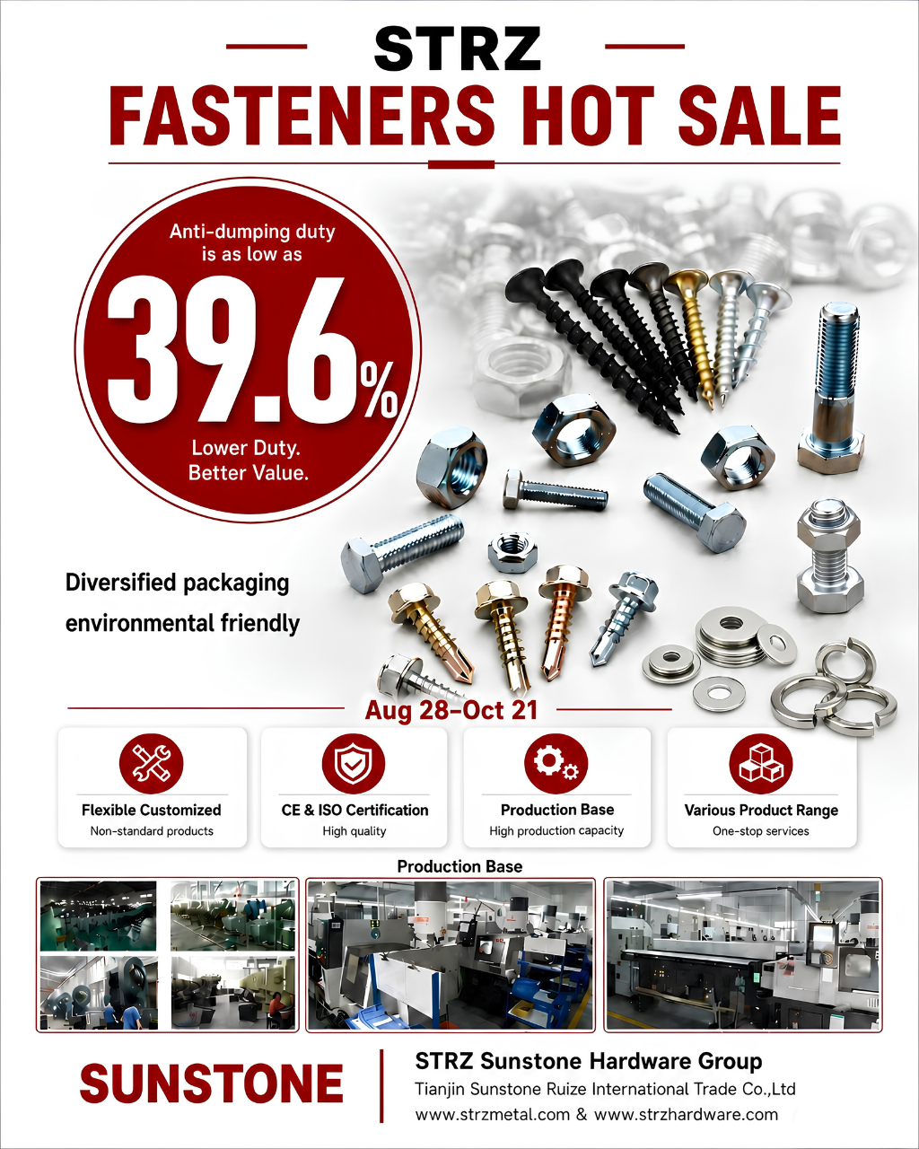 STRZ Fasteners Hot Sale Promotion is Now Ongoing