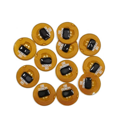 Diameter 9 High Temperature Resistant FPCRFID Label Flexible Waterproof Small NFC Electronic Label