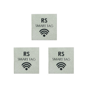 Chiffon lavable et inviolable avec puce RFID NFC 13,56 MHz