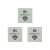 RFID 13.56mhz NFC chip washable, tamper-proof cloth