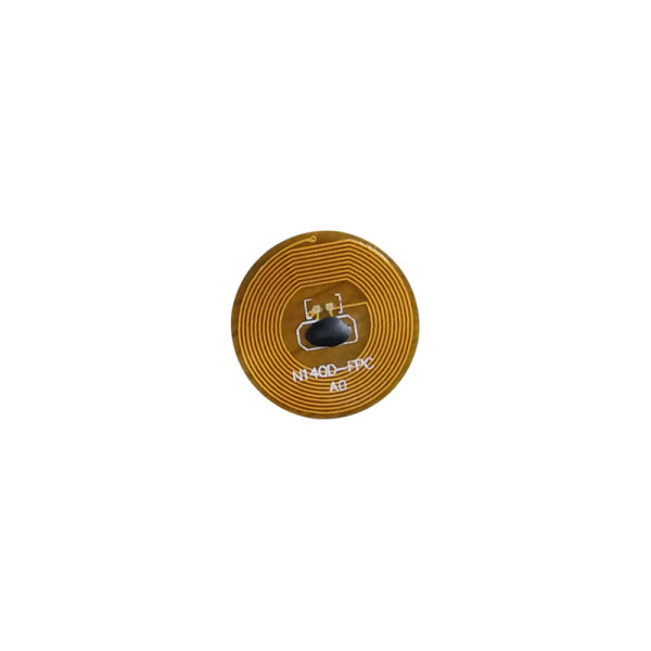 14mm diameter RFID tag high-frequency flexible FPCNFC electronic tag MIFARE DESFire EV3 D43 electronic toll NFC
