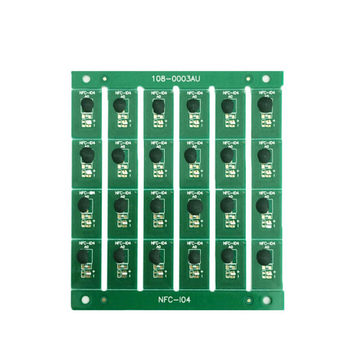 Étiquette NFC anti-contrefaçon haute fréquence RFID 13.56 MHz 8*13 mm, étiquette PCB résistante aux hautes températures et injectable, puce ICODE SLIX-L