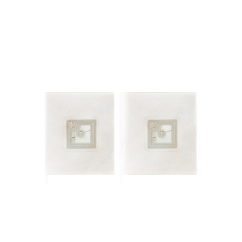 18 * 18mm printable programmable RFID paper label HF non removable fragile HS01 chip NFC sticker label