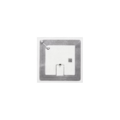 Etiqueta de lavandería lavable impermeable y antifalsificación de 50*50mm 13,56 Mhz NFC RFID etiqueta adhesiva de chip f08 de alta temperatura