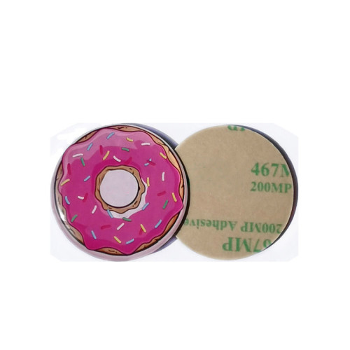 Epoxy NFC sticker instant sharing label ST TN01K chip mobile phone digital business card RFID electronic tag diameter 25mm