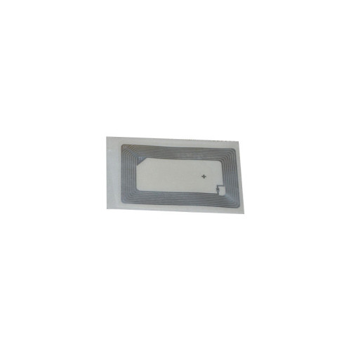 Etichetta autoadesiva incorporata RFID personalizzata da 40 * 70 mm Etichetta in carta rivestita in PVC NFC Chip ICODE SLIX2