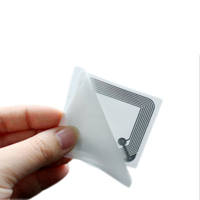 Chip ICODE SLIX-S RFID 13.56MKz gestione libreria adesivo NFC 50mm