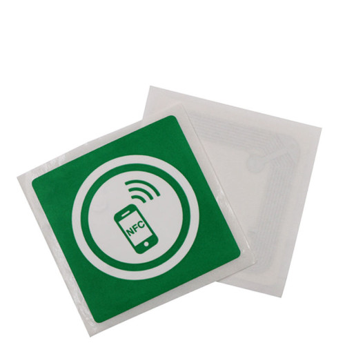 Chip ICODE SLIX-S RFID 13.56MKz gestione libreria adesivo NFC 50mm