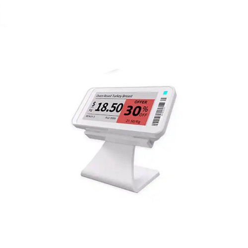 Factory Direct Sales BLE5.0 Technology Electronic Shelf Label 2.1-inch Intelligent Retail Label Electronic Ink Display Supermarket NFC Label 215 Chip