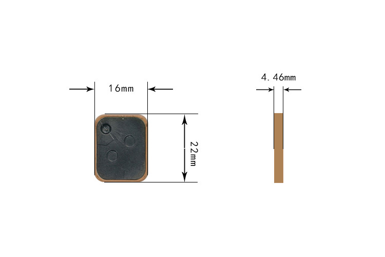 ETIQUETA NFC FPC de 6 mm