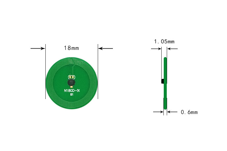 TAG NFC FPC da 6 mm