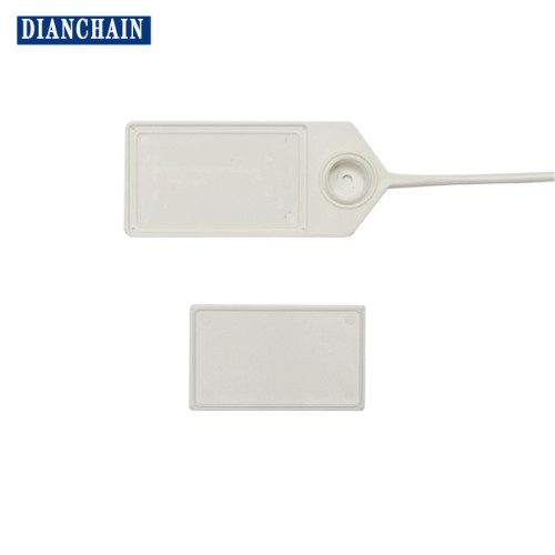 56*33mm sigillo di plastica monouso U9 chip UHF RFID etichetta adesiva marcatura tracciabilità anticontraffazione