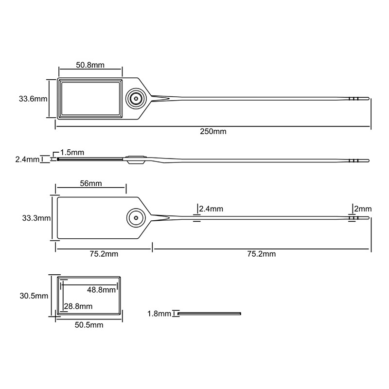 Étiquette NFC FPC 6 mm