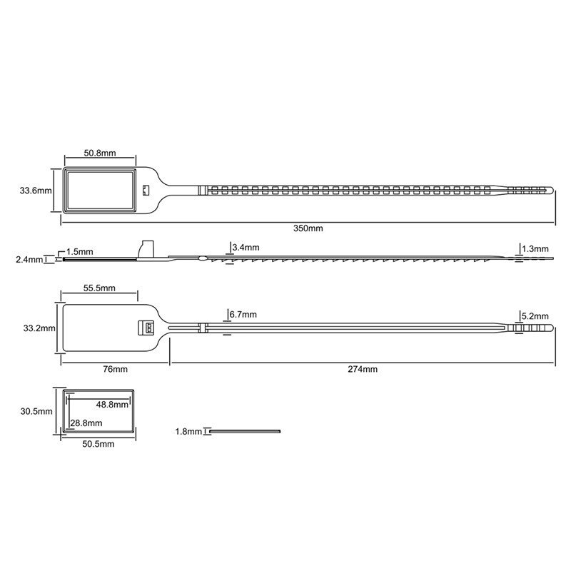 Étiquette NFC FPC 6 mm