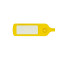 PVC disposable anti-dismantling label U9 chip UHF RFID sticker label marking anti-switching 61*27mm
