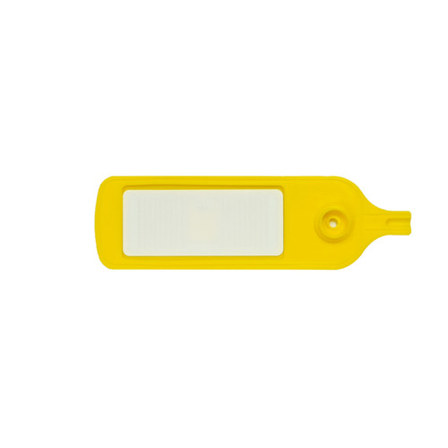 Etiqueta antidesmontaje desechable de PVC, etiqueta adhesiva U9 con chip UHF RFID, etiqueta anticonmutación, 61 x 27 mm