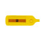 61*27mm plastic seal label UHF RFID label U9 chip disposable anti-dismantling label